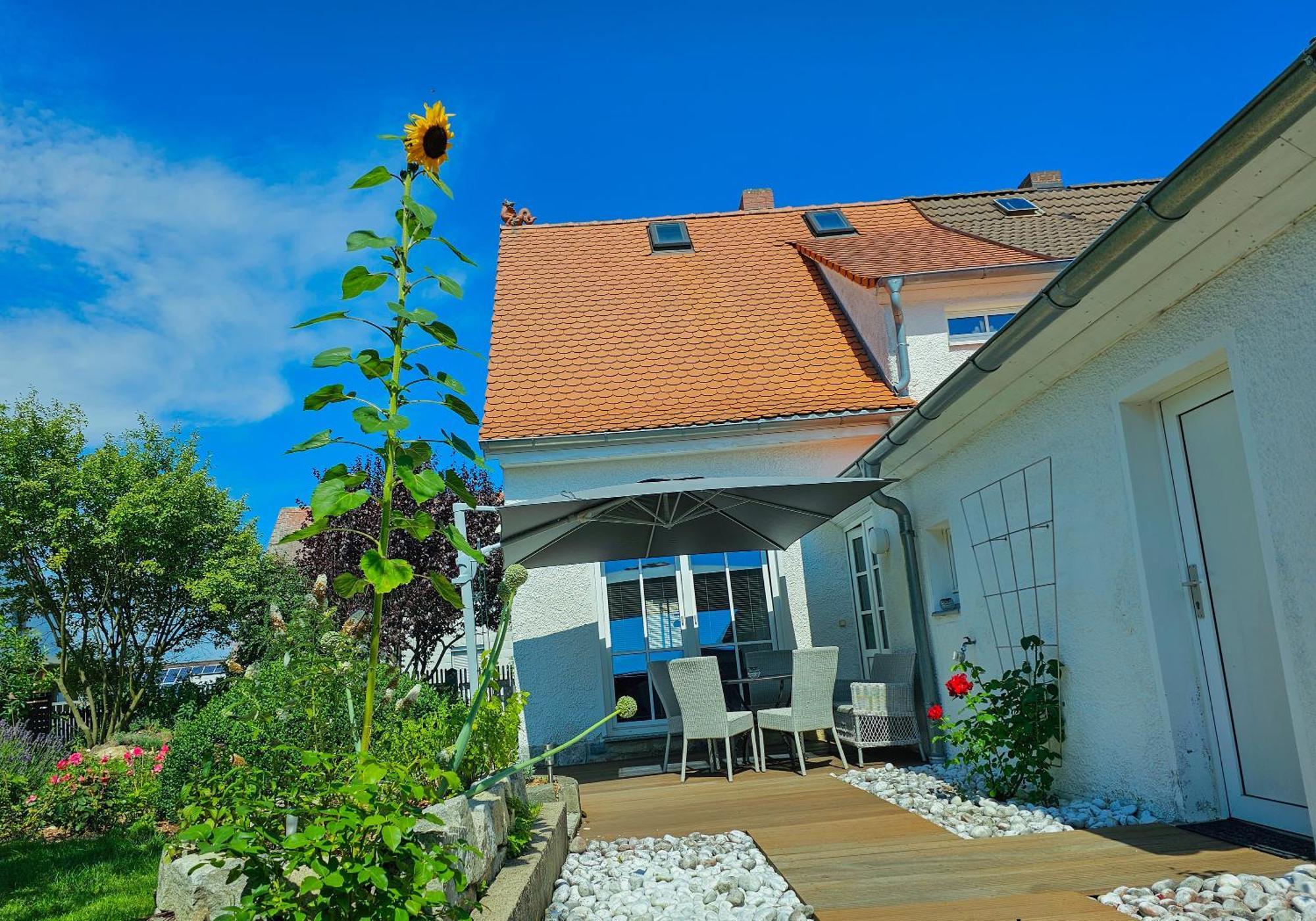 Ferienhaus Rosengarten Villa Selb Esterno foto