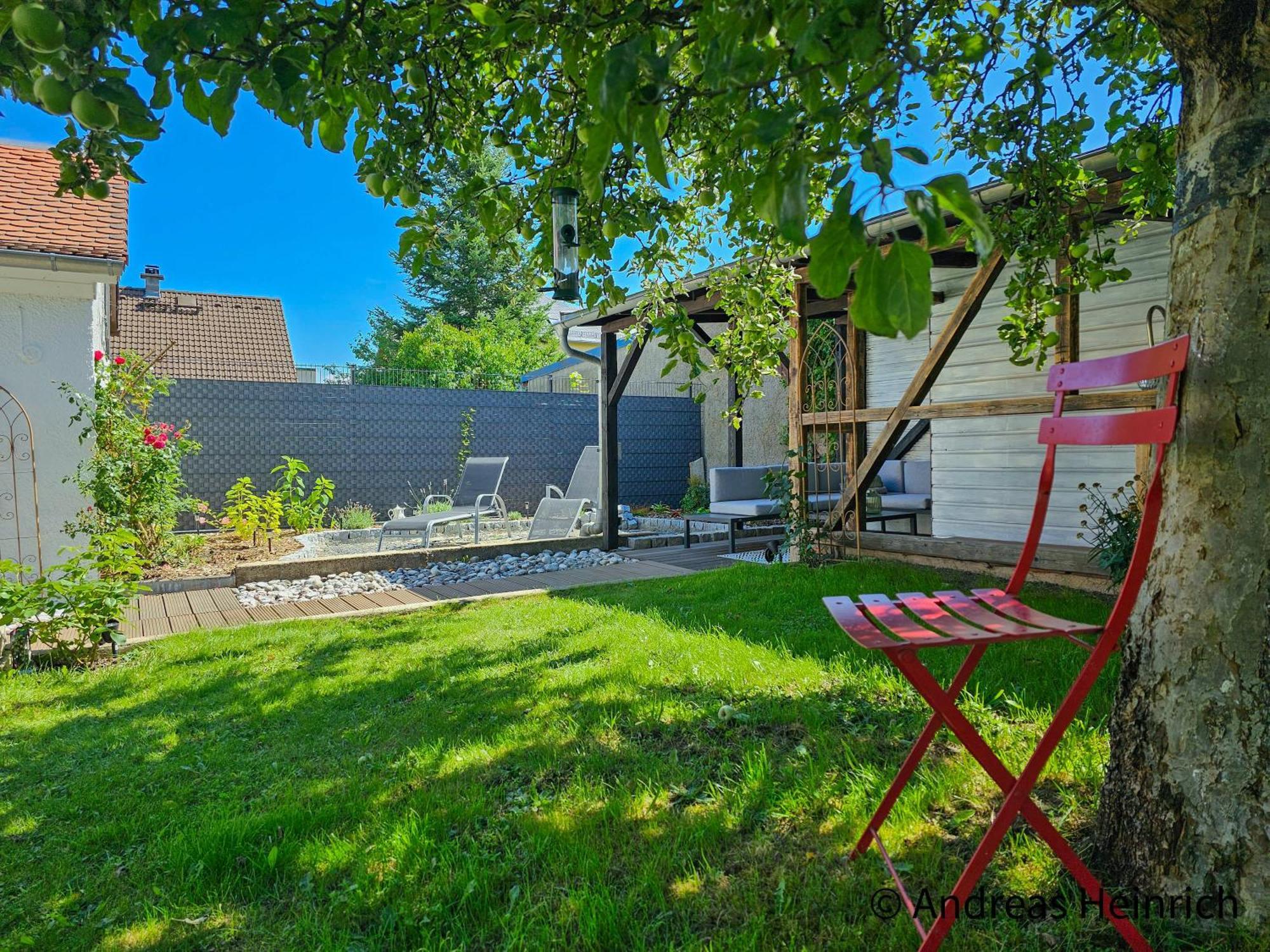 Ferienhaus Rosengarten Villa Selb Esterno foto